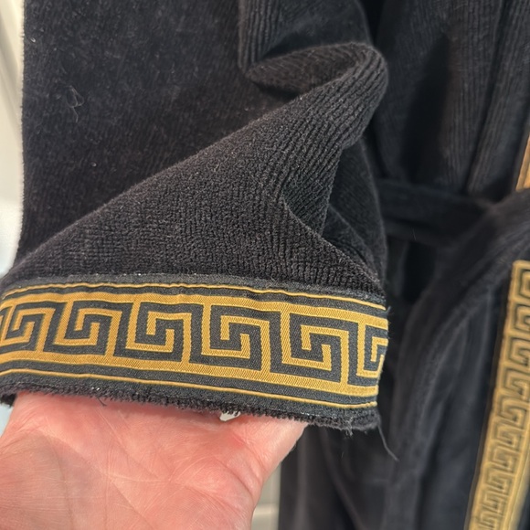 Caesars palace Las Vegas robe one size black - Picture 3 of 8